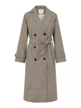 Межсезонное пальто OBJECT Keily, коричневый