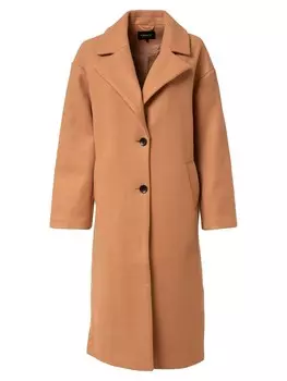 Межсезонное пальто Only KIA, кэмел
