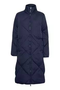 Межсезонное пальто Oxmo Between-Seasons Coat Bonnie, темно-синий