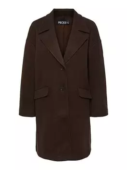 Межсезонное пальто Pieces NATHALIA, шоколад