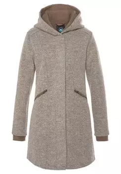 Межсезонное пальто Polarino, коричневый