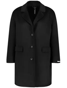 Межсезонное пальто SAMOON, черный