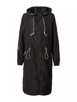 Межсезонное пальто Soccx, черный