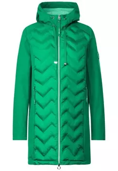 Межсезонное пальто Street One ECOTEFLON, зеленый