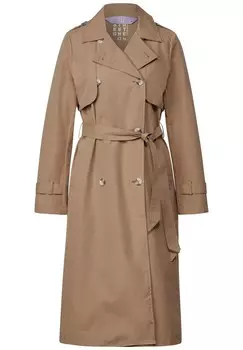 Межсезонное пальто Street One, коричневый