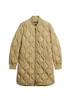 Межсезонное пальто Superdry, светло-зеленый