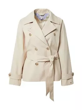 Межсезонное пальто TOMMY HILFIGER, бежевый