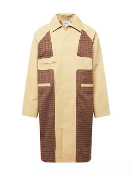 Межсезонное пальто TOPMAN Between-Seasons Coat, цвет light yellow