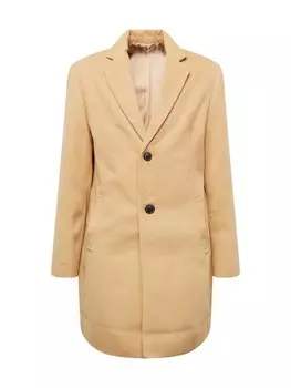 Межсезонное пальто TOPMAN, кэмел