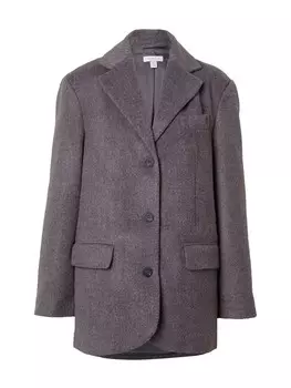 Межсезонное пальто TOPSHOP Between-Seasons Coat, темно-серый