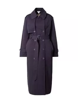 Межсезонное пальто TOPSHOP, темно-синий