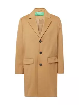 Межсезонное пальто United Colors Of Benetton, песок