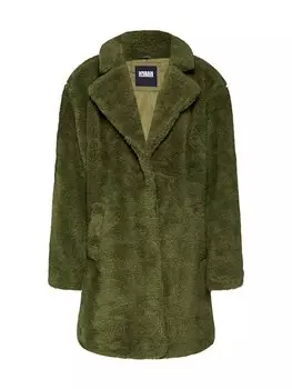Межсезонное пальто Urban Classics SHERPA, оливковый