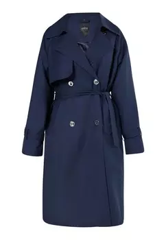 Межсезонное пальто usha BLACK LABEL, морской синий