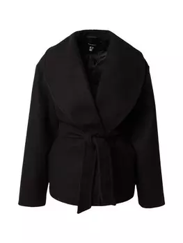 Межсезонное пальто VERO MODA Between-Seasons Coat ANNE BERGEN, черный