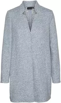 Межсезонное пальто VERO MODA Between-Seasons Coat, пятнистый серый