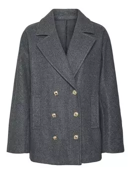 Межсезонное пальто VERO MODA Between-Seasons Coat Fortune, серый