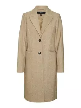 Межсезонное пальто VERO MODA Between-Seasons Coat VMBlaza, цвет cappuccino/mocha