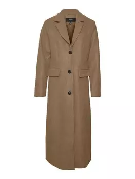 Межсезонное пальто VERO MODA Between-Seasons Coat VINCEMILAN, светло-коричневый