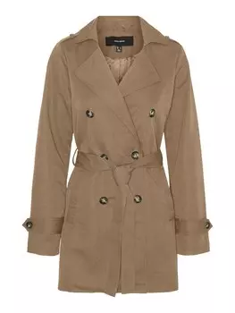 Межсезонное пальто Vero Moda CHLOE, коричневый