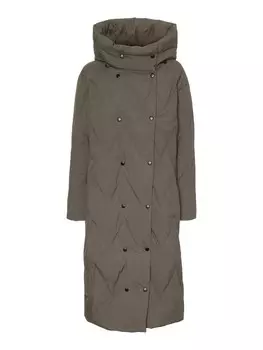Межсезонное пальто Vero Moda PUFFY, серый