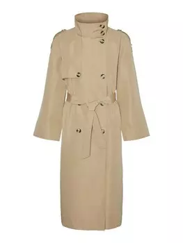 Межсезонное пальто Vero Moda TAYLOR, темно-бежевый