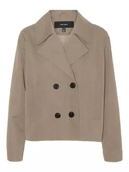 Межсезонное пальто Vero Moda, темно-бежевый