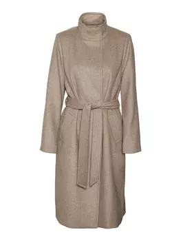 Межсезонное пальто VERO MODA VWTwodope Vera, темно-бежевый