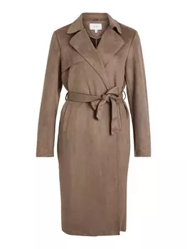 Межсезонное пальто Vila Shelley, коричневый