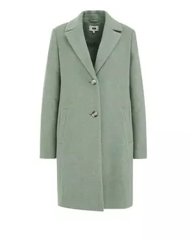 Межсезонное пальто WE Fashion, пастельный зеленый
