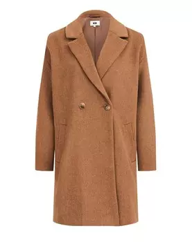 Межсезонное пальто We Fashion, светло-коричневый