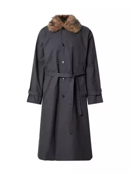 Межсезонное пальто WEEKDAY Wade, темно-серый