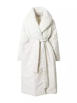 Межсезонное пальто WEEKDAY Zyan, натуральный белый