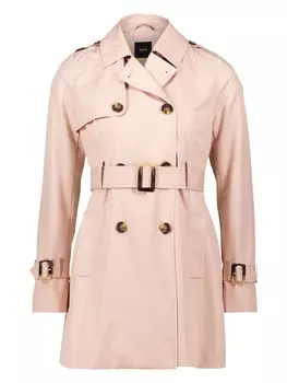 Межсезонное пальто zero, розовый