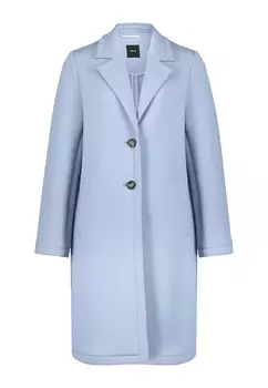 Межсезонное пальто zero, синий