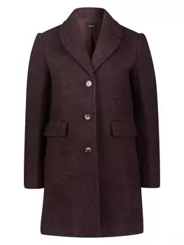 Межсезонное пальто Zero, слива