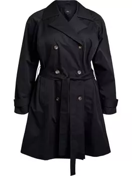 Межсезонное пальто Zizzi Mpalma, черный