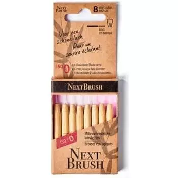Межзубные щетки Nextbrush Bamboo Iso 0 8 шт.