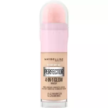 Мгновенный антивозрастной перфектор 4-в-1: сияющий праймер консилер хайлайтер и bb-крем Maybelline, 20 мл., цвет fair light cool