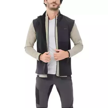 MH500 Жилет мужской черный Decathlon