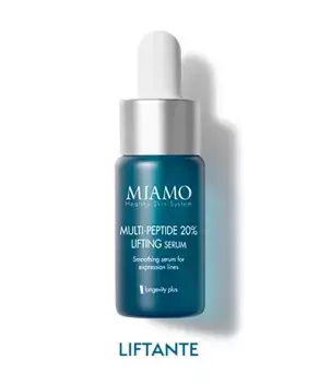 Miamo Longevity Plus Multi Peptide 20% Лифтинг-сыворотка 10 мл Сыворотка для лица против морщин с подтягивающим эффектом