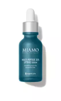 Miamo Longevity Plus Multi Peptide 20% Лифтинг-сыворотка 30 мл Сыворотка для лица против морщин с подтягивающим эффектом