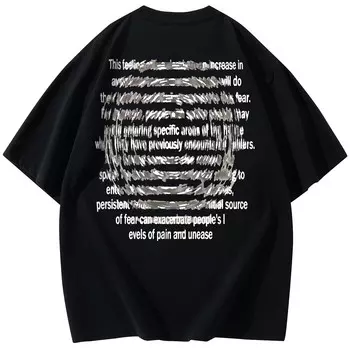 Mianzhi Хлопковая футболка унисекс, Бургундия