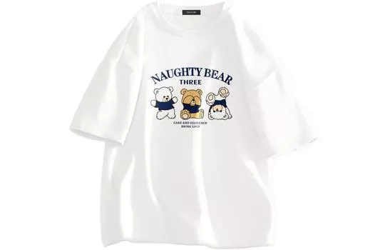 Mianzhi Хлопковая женская футболка, Черный