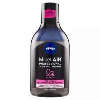 Мицелла Skin Breathe Профессиональное средство для снятия макияжа 400мл, Nivea
