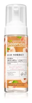 Мицеллярная очищающая пенка Bielenda Eco Sorbet Peach