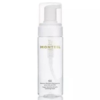 Мицеллярная очищающая пенка для лица Ice Super Sensitive 150 мл, Monteil