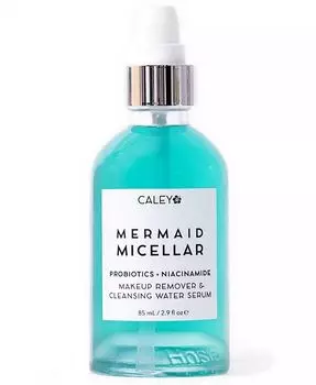 Мицеллярная очищающая сыворотка Mermaid, 2,9 жидких унции Caley Cosmetics, цвет Aqua