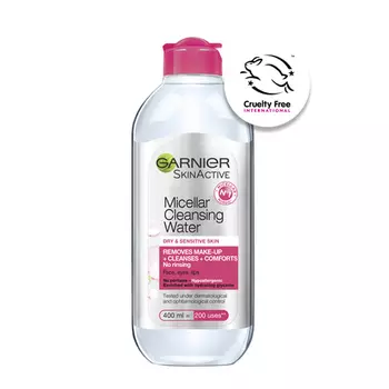 Мицеллярная очищающая вода для сухой кожи - 400 мл Garnier