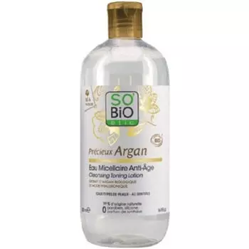 Мицеллярная вода Agua micelar antiedad Sobio, 500 мл